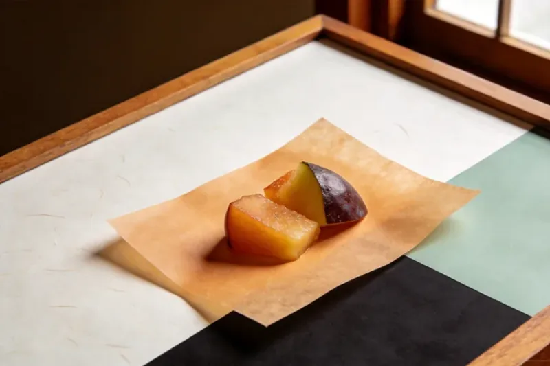 Raw Kumquat (Citrus japonica (syn. Fortunella japonica)) material, editorial still life